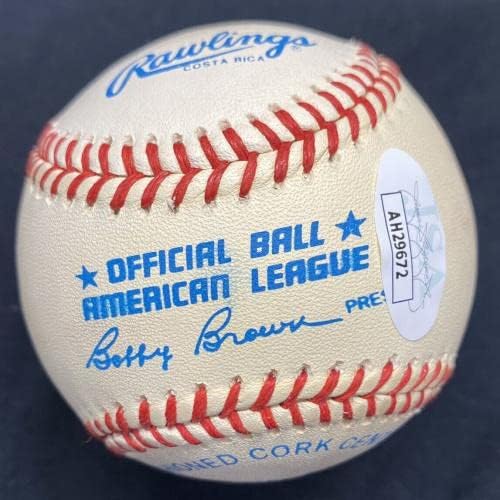 Whitey Ford #16 Подписа на Бейзболен JSA - Бейзболни топки с автографи