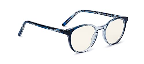 Защитни очила Bollé Safety - DALLAS PRBDALL108, Защитни Очила, блокиране на синя светлина, найлон костенурка TR90 Crystal blue,