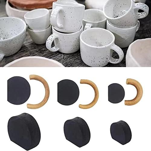 Форма за химикалки керамични чаши Форми за копчета, глина и керамични чаши, Керамични глинена Дръжка Инструменти