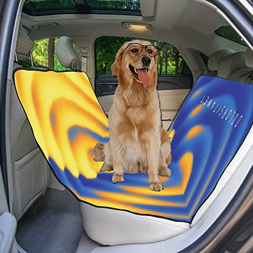 Калъф за седалка кучета ENEVOTX Обичай Стил Дизайн на Lian Yi С ръчно рисувани Печат, Покривала за автомобилни седалки за Кучета,
