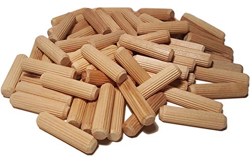100 Опаковки Дървени вещества 1/2 x 2, Сушени в пещ, Рифленых и Косят, от масивно дърво