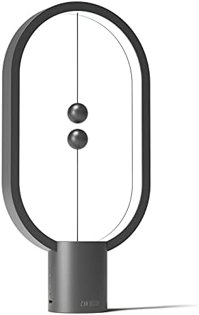 Лампа GLAMIGHT Heng Balance, светодиодна настолна лампа се захранва от USB, Творчески лека нощ с магнитен ключ, настолна лампа