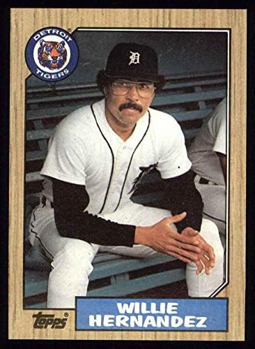 1987 Topps # 515 Уили Ернандес Детройт Тайгърс (Бейзболна картичка) Ню Йорк / MT Тайгърс