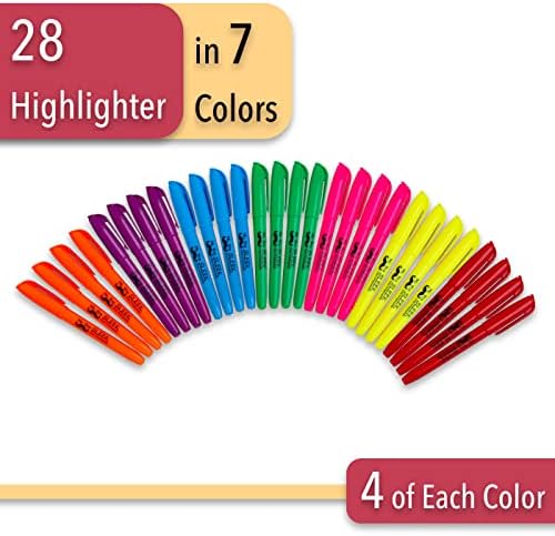 Маркери Mr. Pen, различни цветове, Опаковки от 28 парчета