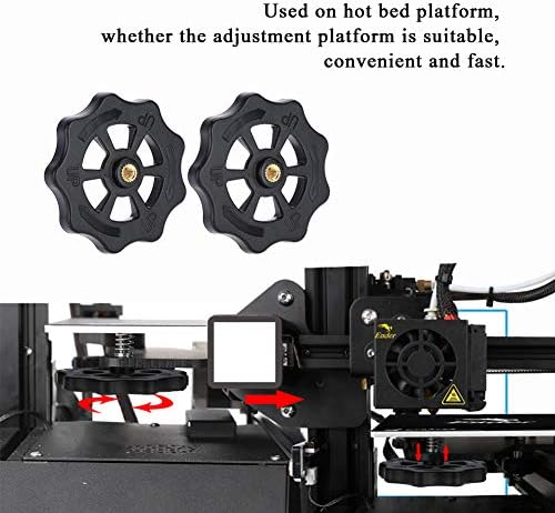 Hilitand 4 бр. 3D Принтери Огнището Платформа Дръжка 3D Принтери резервни Части за CR-10 CR-10s 3D Аксесоари за принтери