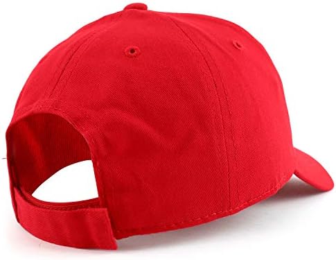 Бейзболна шапка Armycrew Червено-Сив Нашивка с Флага на САЩ Младежки Размер От Памук Структурна бейзболна шапка