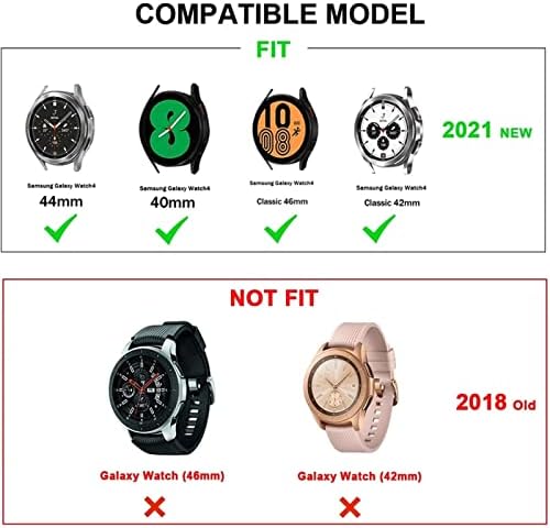 20 мм Официален Силиконов ремък за Samsung Galaxy Watch4 Classic 46 42 мм/44 40 мм Smartwatch Ridge Спортен Гривна Каишка за часовник Correa (Цвят: Color О, Размер: Watch4 46 мм)