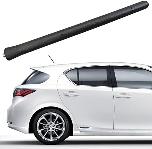 Гумена антена за Lexus CT200h (2011-2014), Приемната антена Lexus CT200h Radio Premium - Защита от автомивка 7 Инча, Подмяна на мачтата на антената с вътрешна медна намотка
