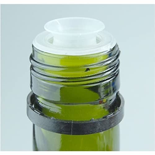 Стъклена бутилка за сиропа North Mountain Веригата на 17 унции с дръжка-линия и Черни Пластмасови капаци с чучур