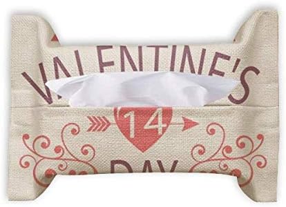 Червено хартиени Кърпи за ръце Happy Valentine' s Day 14 Стрелка във формата на Сърце, Кърпа За лице, Пакет за Салфетки,