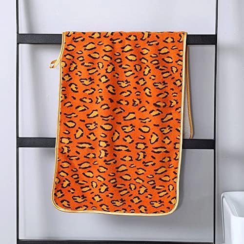 WETYG Складное Кърпи за баня с Леопардовым принтом за Възрастни, Кухненски Кърпи за миене на съдове, бързо съхнещи кърпи за