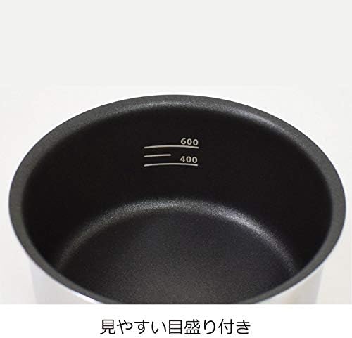 Тенджера Urushiyama Industrial Metal 10614 за приготвяне на мляко с една ръка, на 5.5 инча (14 см), Съвместим с ИХ, Произведено в Япония
