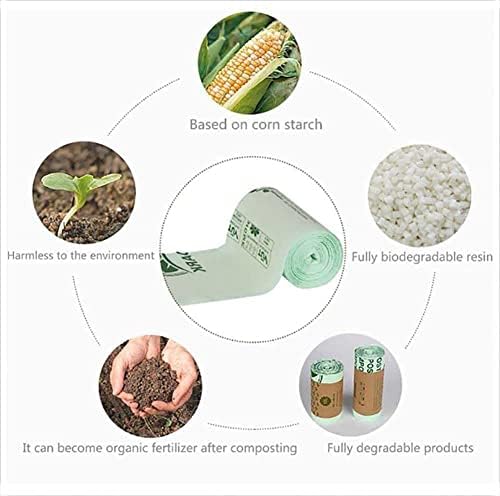 Биоразлагаемый Торба За боклук PLA Торби за царевично Нишесте Отпадъци на Екологично Чисти хранителни Продукти