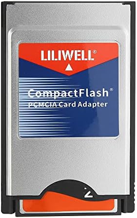 Адаптер LILIWELL Compact Flash за PCMCIA Ата CF за PC Card Adapter 2 бр.
