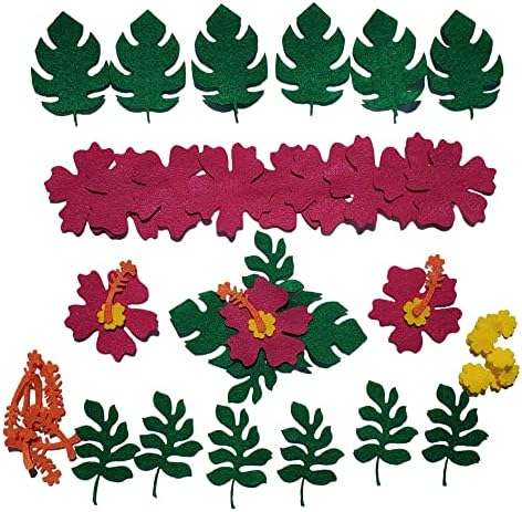 Компанията Wildflower Занаятите Company, Пухкава Листа и Цветя, Тропически Хибискус | Предварително Изрязани Форми
