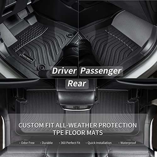 KELCSEECS Подложки за Chevolet Chevy Trailblazer FWD 2023 2021 2022 (Не AWD) Автомобилен Мат, Без Мирис TPE Защита от всякакви метеорологични условия Са Подходящи За предните и 2-ри ред Покритие