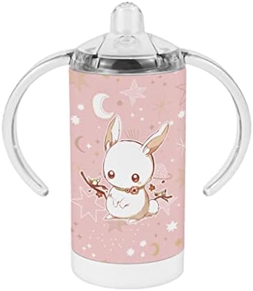 Аниме-Чаша за потягивания Заек - Аниме Сладък Бъни Baby Sippy Cup - Графична чаша за потягивания