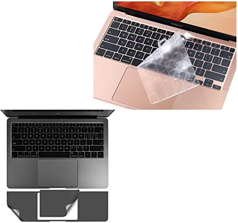 CaseBuy Калъф за клавиатура от TPU с Поставка за Дланите за MacBook Air 13 инча A2337 A2179 с чип M1, Аксесоари