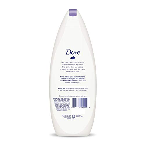 Препарат за измиване на тяло на Dove за подхранване и овлажняване на суха кожа Зимна грижа за по-мека и разглаживающейся