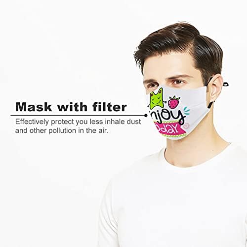 Творчески Прахозащитен Калъфи За устата защитно Облекло Тъканни Маска Дизайн Cartoony Артистичен Дизайн Насладете