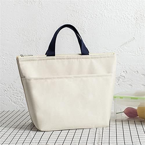 HPWRIU Минерални чанти за обяд за възрастен, Обикновена Сгъстено Преносими Водоустойчива чанта за Bento, Самозалепваща калъф,
