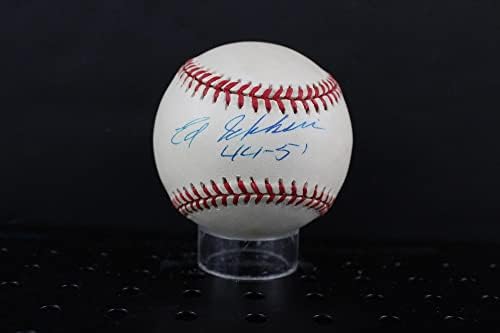 Еди Миксис Подписа Бейзболен автограф Auto PSA/DNA AL88907 - Бейзболни топки с Автографи