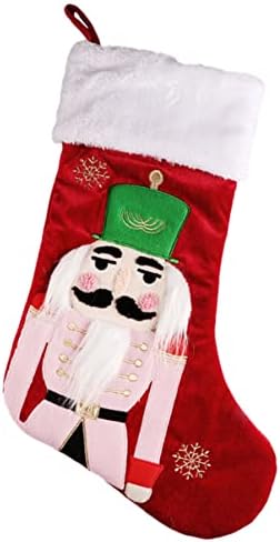 Zerodeko 3 бр Коледен Чорап Подарък Пакет Фестивален Торбичка За Бонбони Оформление на Сцената Украшение