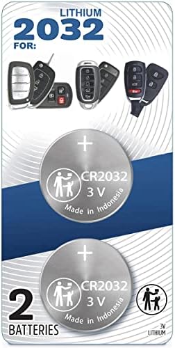 (2 опаковки) CR2032 2032 за 2003-2022 Hyundai или Kia Smart Prox Дистанционно ключодържател Оригинална батерия