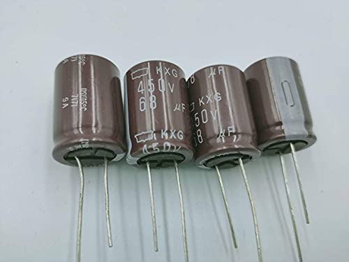 4ШТ 68 icf 450 Nippon Chemi-con 105 Градуса 18x25 мм висока честота на кондензатора с ниско съпротивление и продължителна