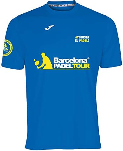 Barcelona Padel Tour | Техническа тениска с къс ръкав Te Gusta el pádel | Мъжки | Мека на допир и бързо сохнущая Спортно облекло