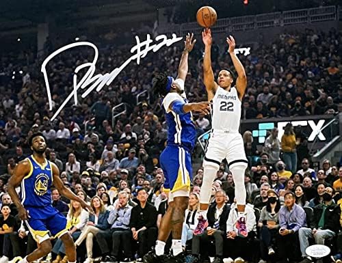 Дезмънд Бейн Подписа Снимка Мемфис Гриззлиз 11x14 JSA ITP - Снимки на НБА с автограф