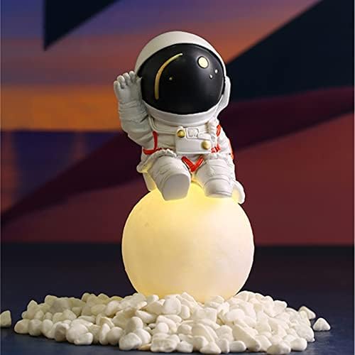 Лунна Лампа Астронавт лека нощ за Деца LED Космонавт Тенис на Творчески Лунен Интериор Лампа за Спални Игри Стая е Чудесен подарък за Деца, Момчета, Момичета