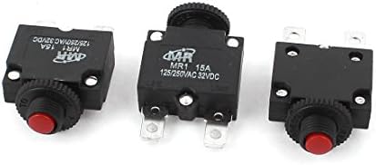 Aexit Автоматични прекъсвачи dc 32 В променлив ток 125 В/250 В 15A Автоматичен прекъсвач с кнопочным разпореждане
