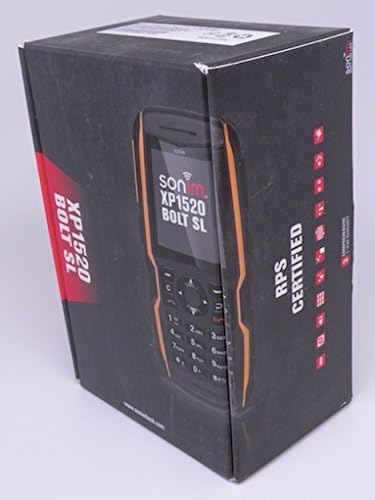Мобилен телефон Sonim XP1520 БОЛТ SL Ultra Rugged IP-68 сертифициран по военна спецификация-810G, с позоваване на AT &