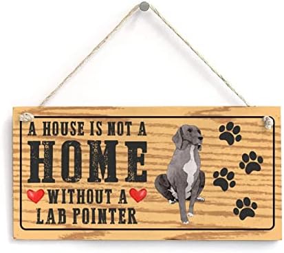 Любители на кучета-Цитат Знак Мопс Къща Не е Къща Без Куче Забавен Дървен Знак на Кучето плака за Кучета, Селска