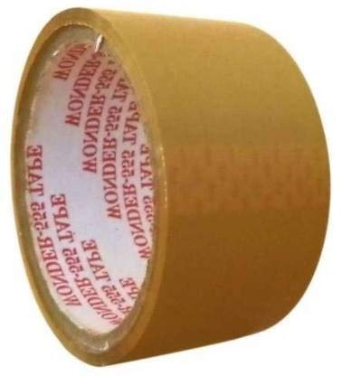 Опаковъчна лента Himalaya Занаятите Wonder 555 48 mm x 35 m (2 инча) (кафява, опаковка от 2 броя)