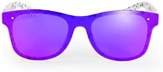 Слънчеви очила Tipsy Elves - Спортни ретро нюанси - Цветни огледални лещи със защита UV400, Поляризирани и неполяризованные