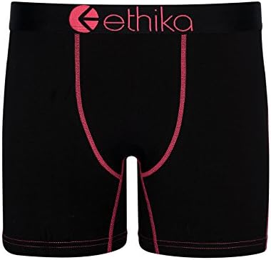Мъжки къси панталони-боксерки Ethika СРЕДНА дължина | Black Roz