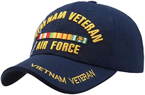 Менгло ВВС на САЩ е Ветеран от Войната във Виетнам Шапка Шапка С Бродерия бейзболна шапка С Козирка Шапка