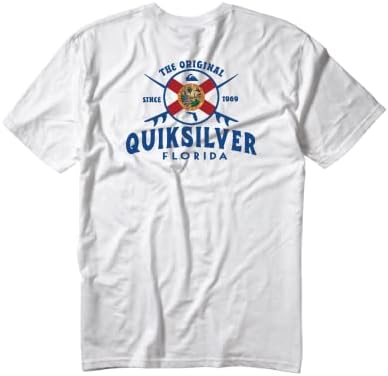 Мъжки тениски Quiksilver Florida с графичен Дизайн