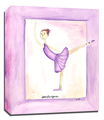 Лилава Балерина - Платно 24 x 30
