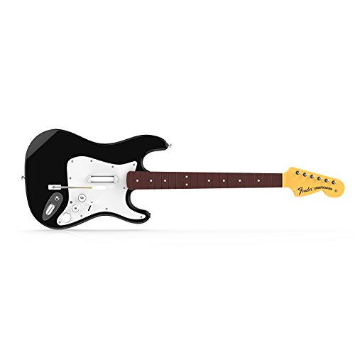 Безжична китара контрольор Rock Band 4 Fender Stratocaster за Xbox One - Черен