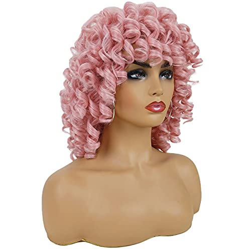андромеда, 2 броя, светла перука + розова перука
