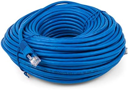 Пластир кабел Steren за промиване-отливане-инсталация Cat 5E UTP, 100 Фута (308-600BL)