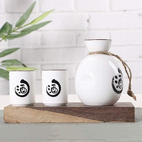 Набор от Саке Lhh от 3 теми, Керамични Чаши за саке, включва 1 Бутилка саке, 2 Чаши за семейството и приятелите си, най-Добрият подарък