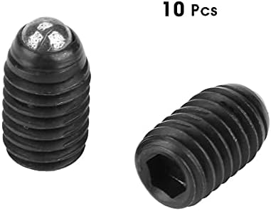 10шт Комплект химикалка Пролетта Буталата е с размер на отворите резба M5 под формата На гнезда Bille M5 от Въглеродна стомана (M5*8 (10ШТ))