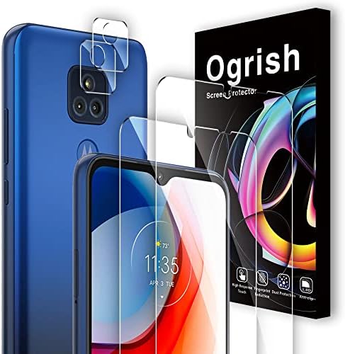 Защитно фолио от закалено стъкло Ogrish2 в опаковки за Motorola Moto G Play (2021) - 2 опаковки за защита на обектива