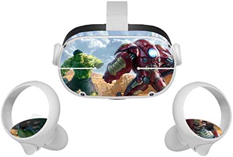 FE Hero Movie Oculus Quest 2 на Кожата VR 2 Кожи Слушалки и Контролери Стикер, Защитен Стикер Аксесоари
