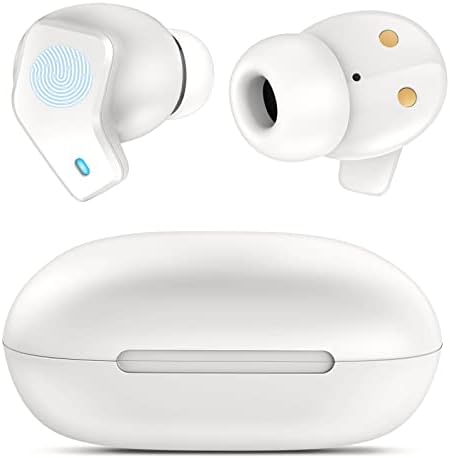 Безжични слушалки Jiunai за Samsung S23, Bluetooth 5.2, ушите, стерео слушалки, HI-FI, намаляване на шума, Сензорно управление,
