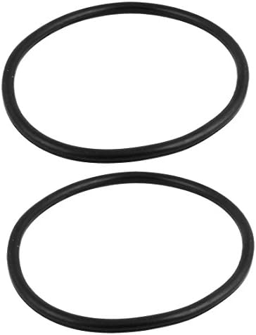 Aexit 2 бр. Черни уплътнения и уплътнителни Пръстени на едно Гише о-пръстен 160 мм x 8,6 мм От материал bun-an Сальниковые